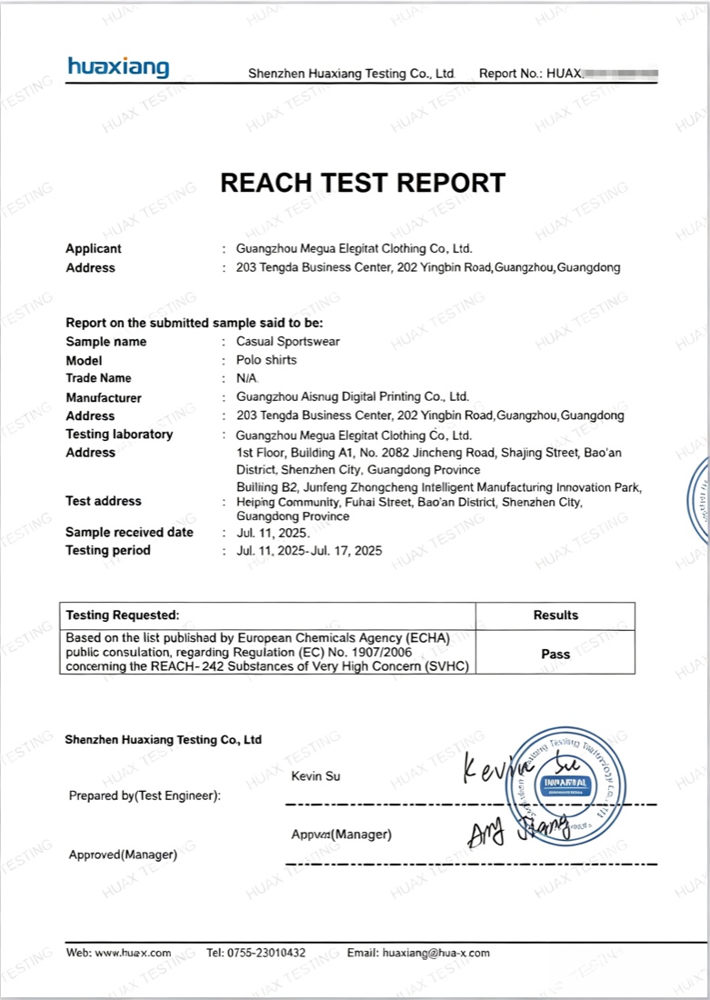 REACH (EU) Compliance